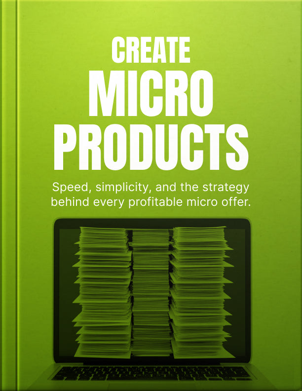 Bundle ebook create micro product