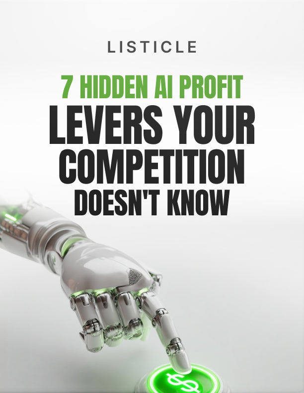 7 Hidden AI Profit Levers (Listicle)
